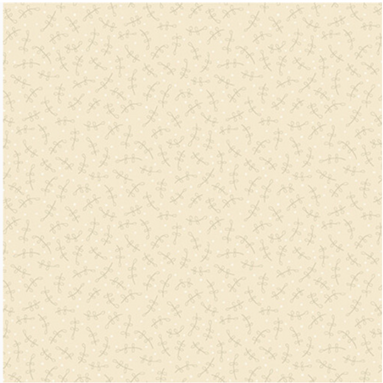 Henry Glass O Christmas Tree Leaves Cream Fabric By The Yard