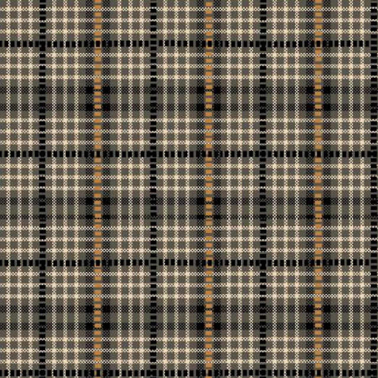 Henry Glass Believe Dobbie Plaid Gray Yarn Dyed Cotton Fabric By The Yard