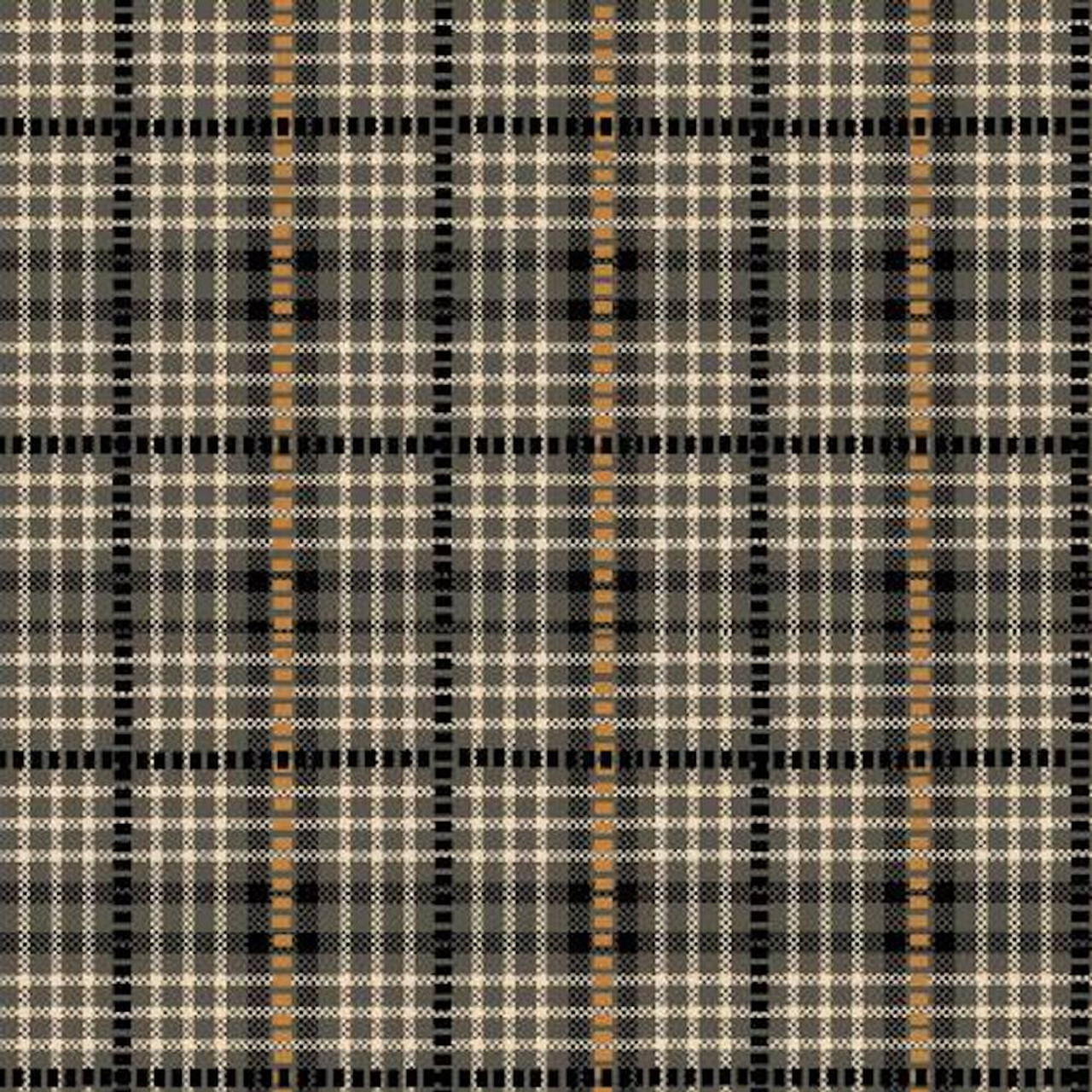 Henry Glass Believe Dobbie Plaid Gray Yarn Dyed Cotton Fabric By The Yard