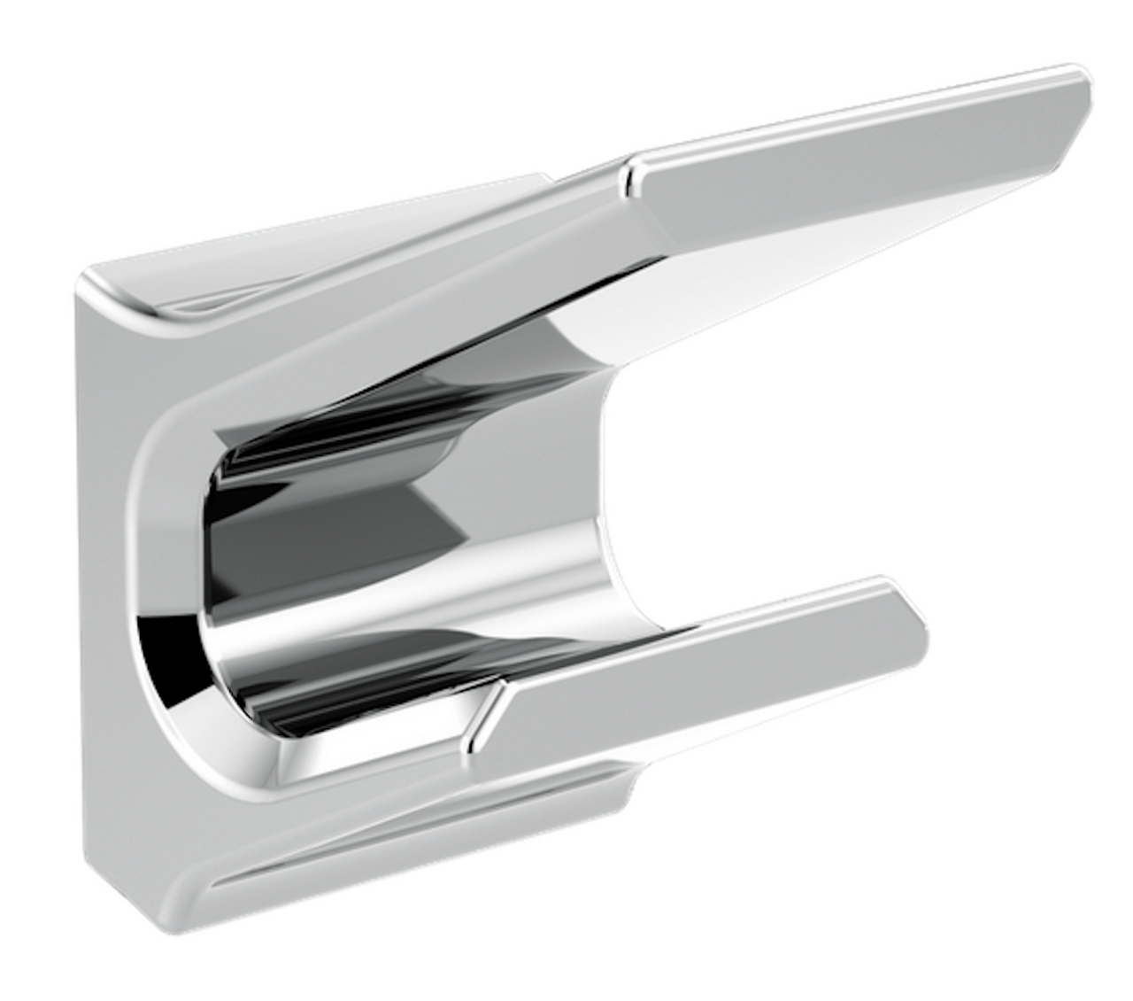 Delta 79936 Pivotal Bath Double Robe Hook Polished Chrome Finish