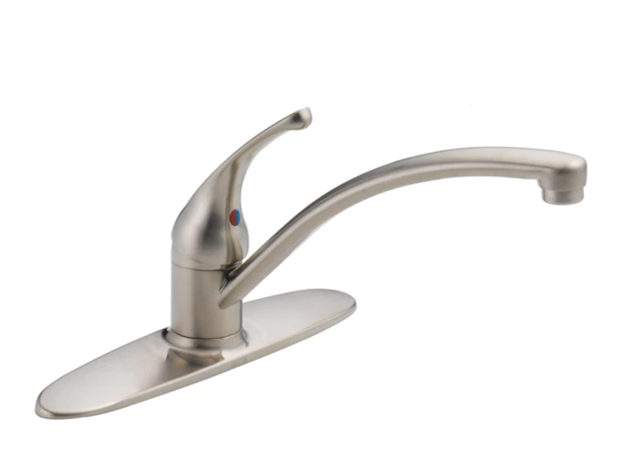 Delta Foundations 10903LF-SS Stainless Steel 1-Handle Kitchen Faucet