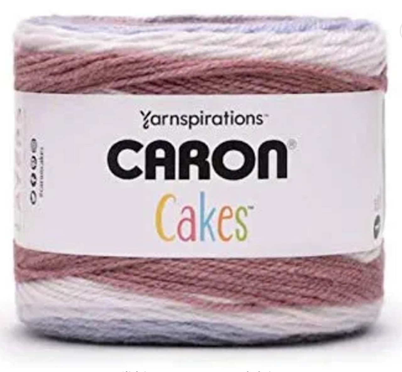 Caron Cakes Raspberry Ice Acrylic Wool Blend Knitting & Crochet Yarn