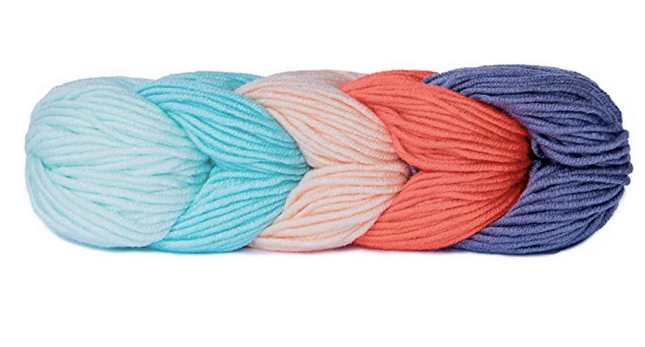 Caron Pantone X Blushing Coral 5-Color Knitting & Crochet Yarn