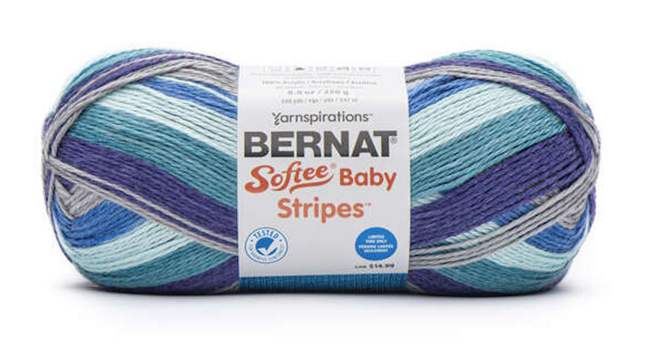 Bernat Softee Baby Yarn - Ombres-Little Boy Blue