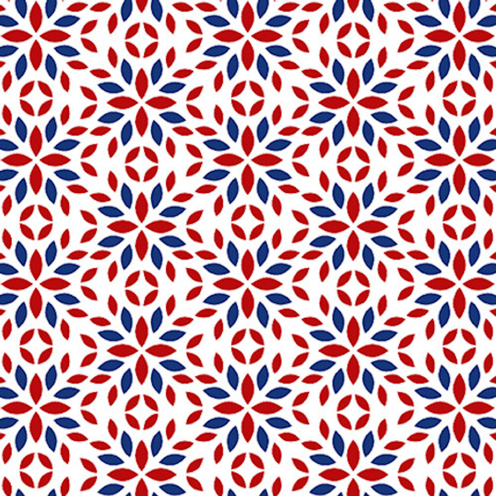 Blank Quilting Anthem Tiles White Cotton Quilting Fabric By The Yard