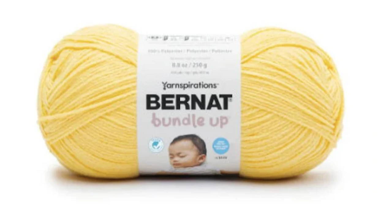 Bernat Bundle Up Big Ball 8.8 oz Duckling Knitting & Crochet Yarn