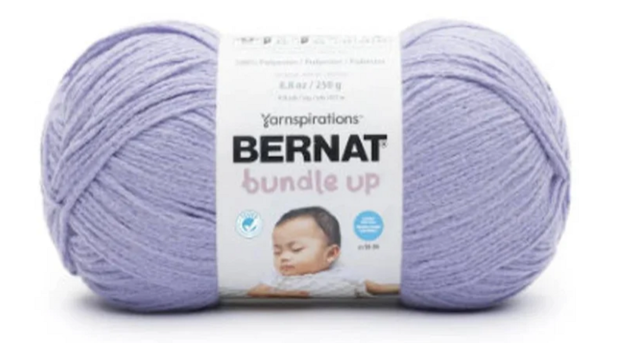 Bernat Bundle Up Big Ball 8.8 oz Lavender Knitting & Crochet Yarn - Flying  Bulldogs, Inc.