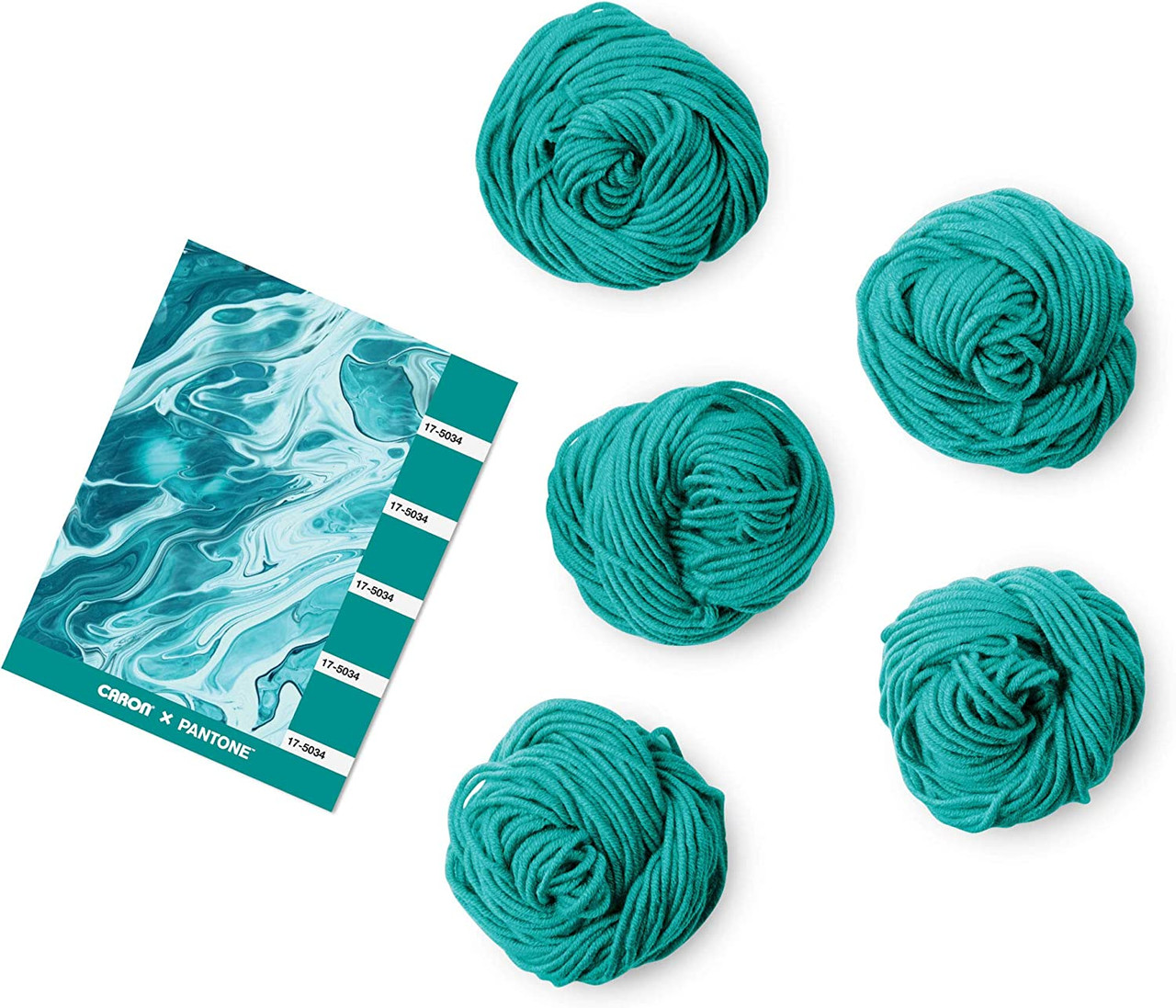 Caron Pantone X Lapis 5-Color Knitting & Crochet Yarn