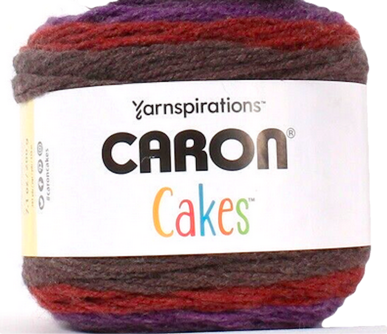 Caron Cakes Blackberry Mousse Acrylic Wool Blend Knitting & Crochet Yarn