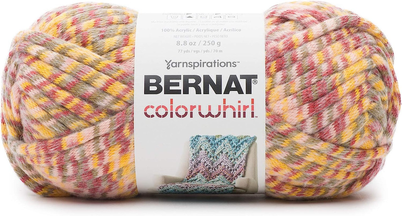 Bernat Colorwhirl Super Bulky Harvest Knitting & Crochet Yarn