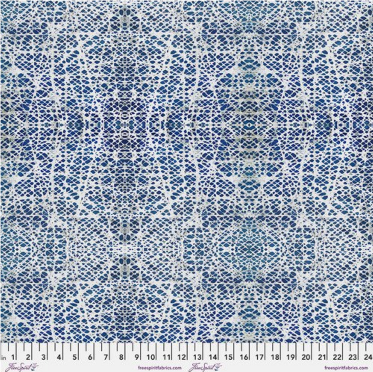 Free Spirit Sarah Sczepanski Sublime Summer Summer's Catch Navy Fabric By The Yard