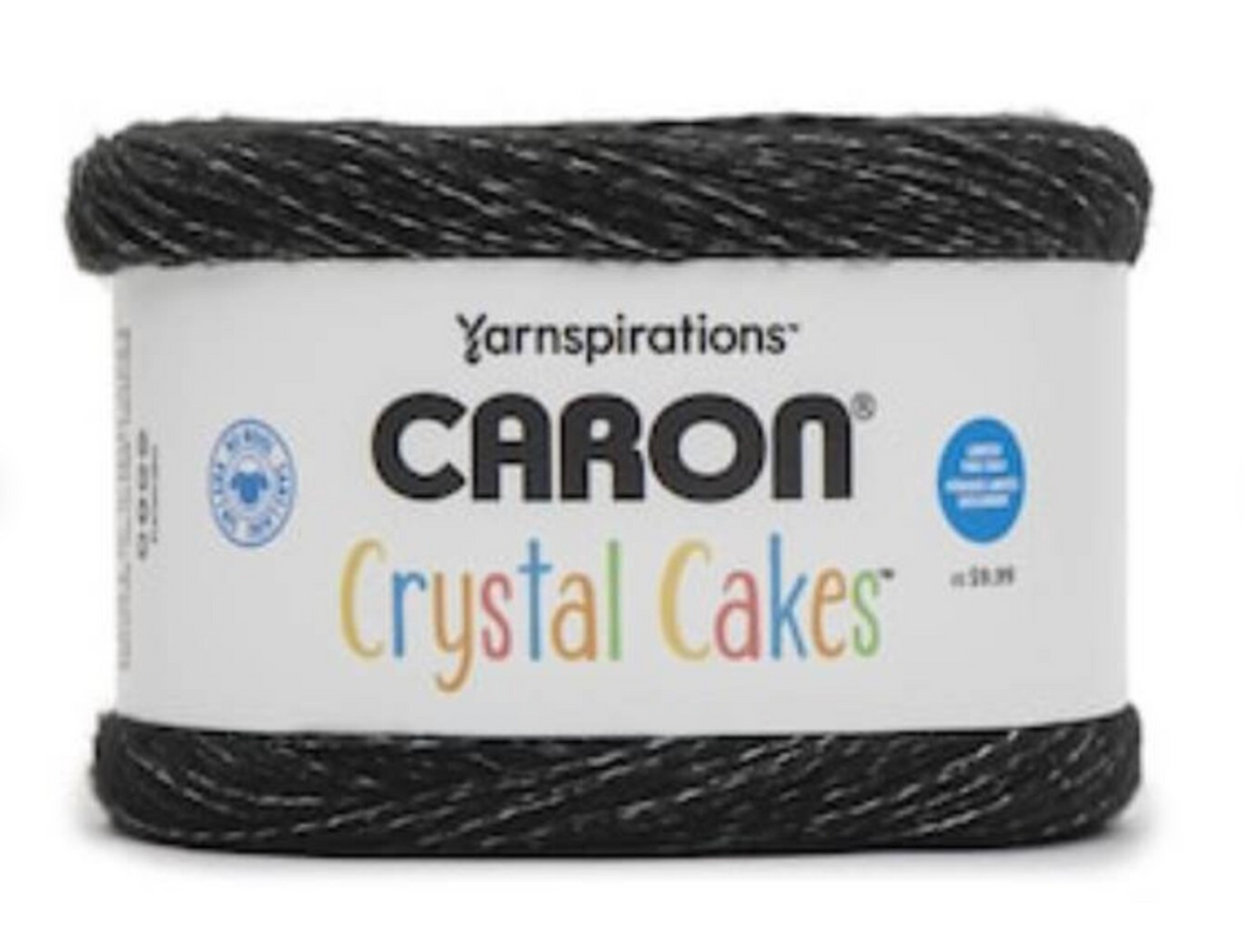 Caron Crystal Cakes Lava Rock Acrylic Blend Knitting & Crochet Yarn