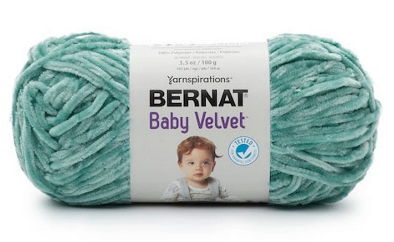 Bernat Baby Velvet Tiny  Teal 100g Knitting & Crochet Yarn