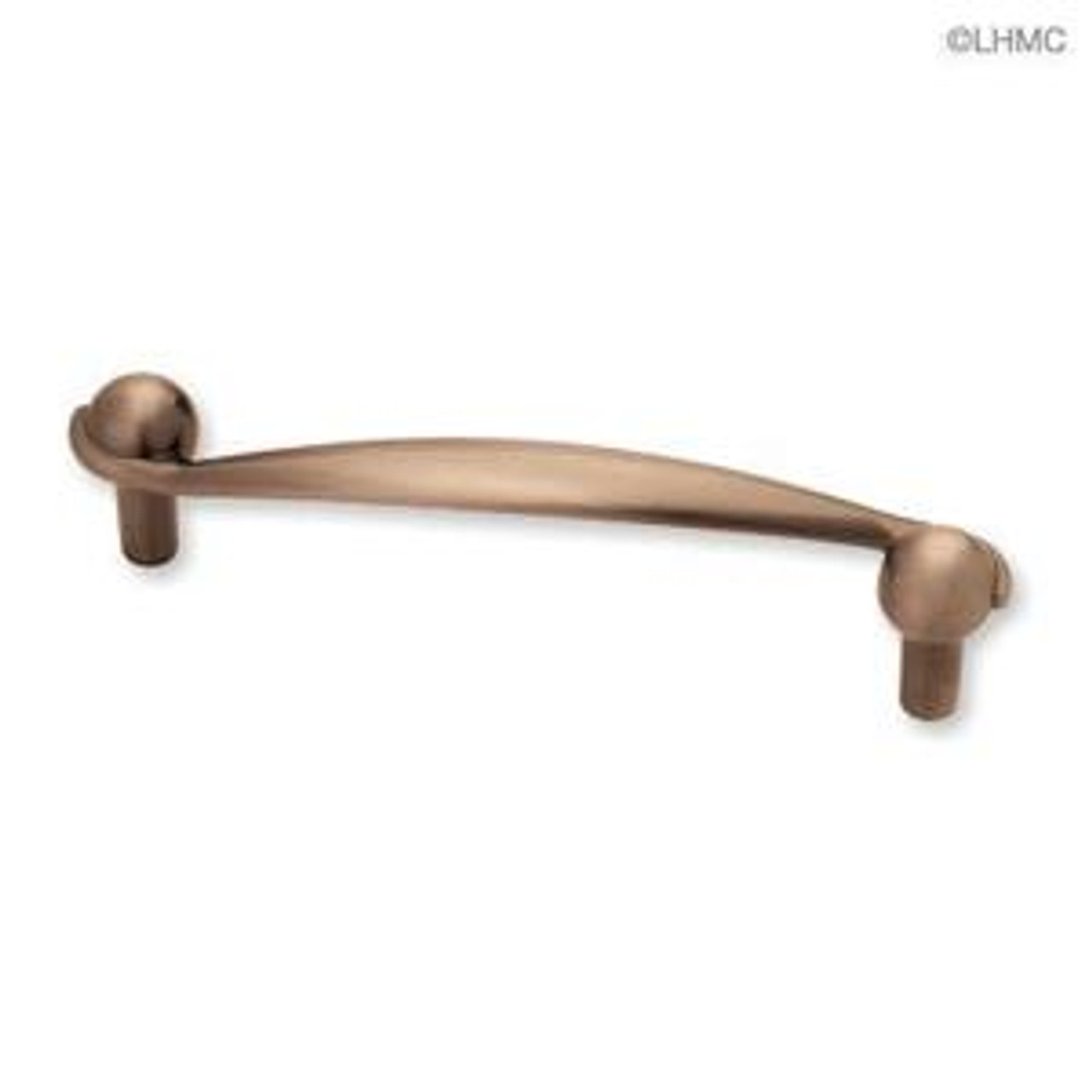 PN0702V-SR-C  Satin Red 3 3/4" S Ball Style Cabinet Drawer Pull