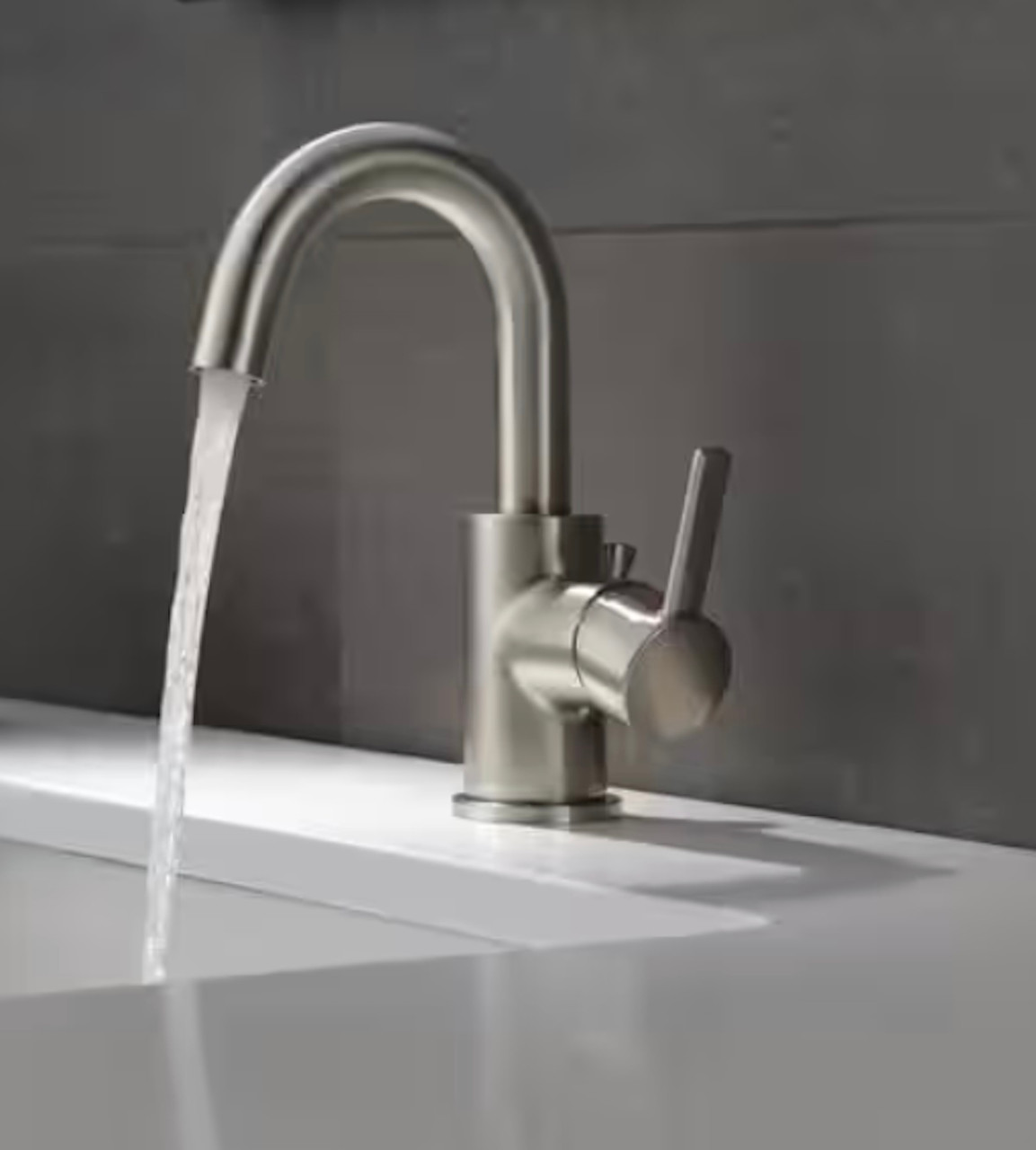 Peerless P191102LF-BN Precept Single-Handle Bathroom Faucet Brushed Nickel Finish