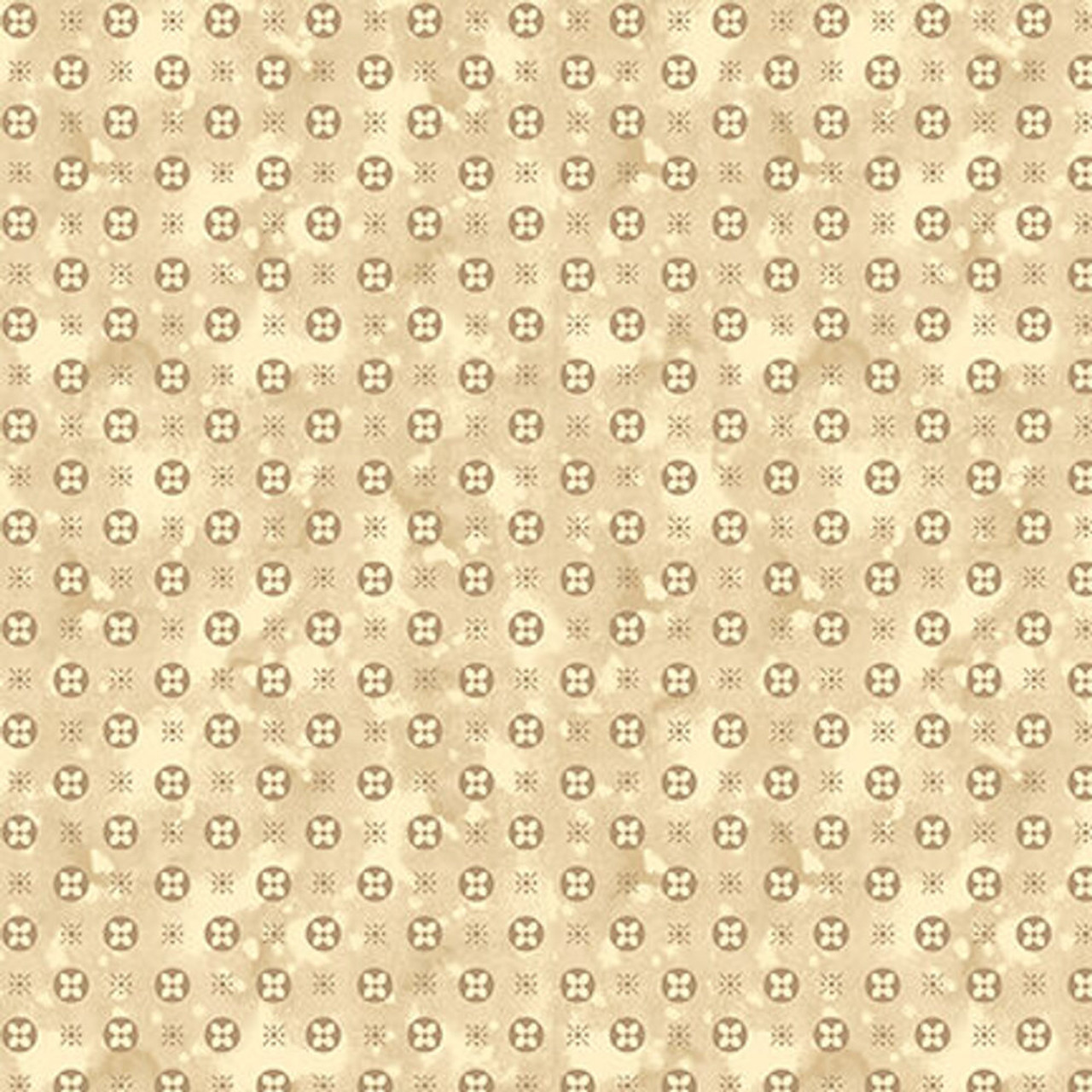 Blank Quilting Ashton Collection Circle Cluster Ivory Cotton Fabric By The Yard