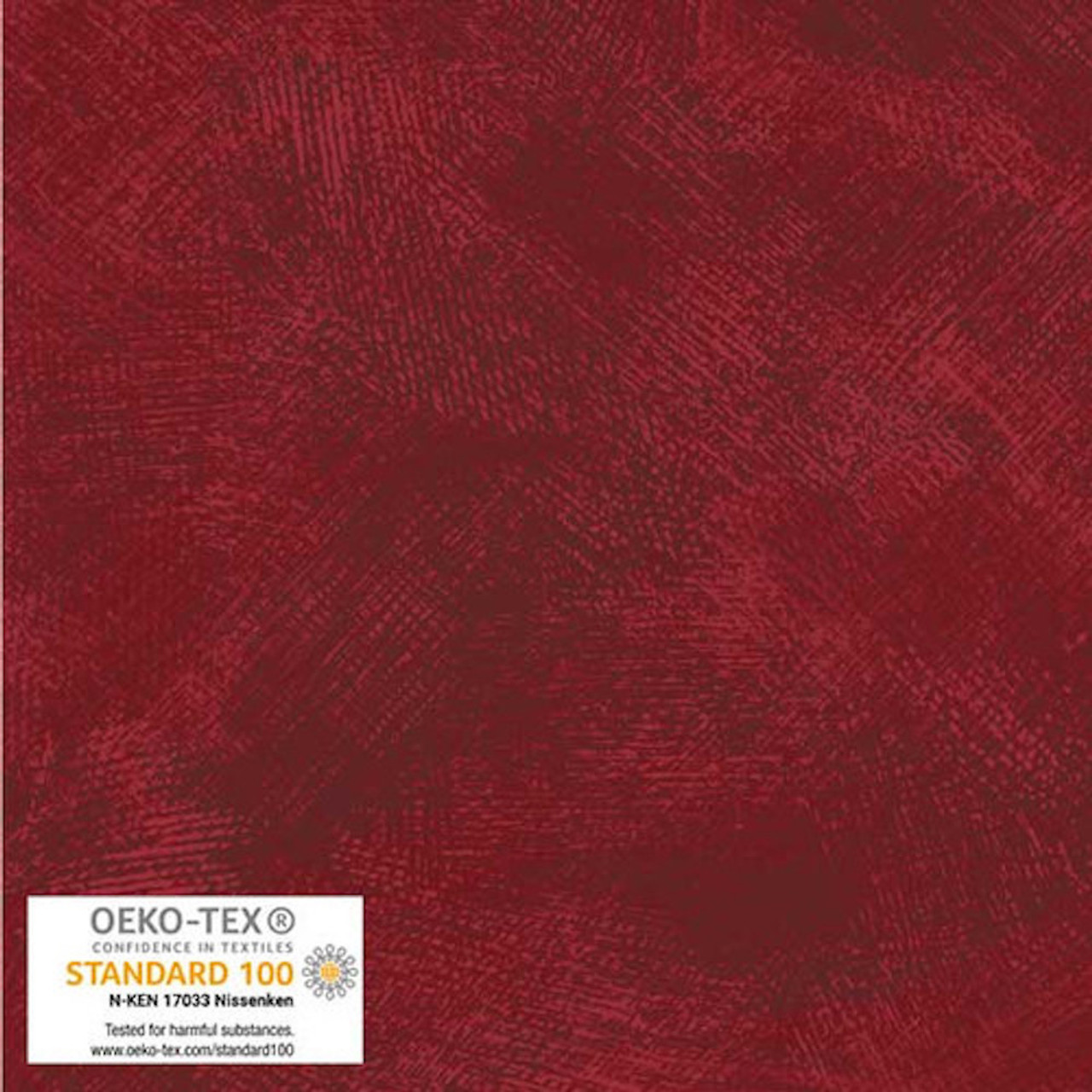 Stof European Quilting Medley Texture Wine Cotton Fabric By The Yard