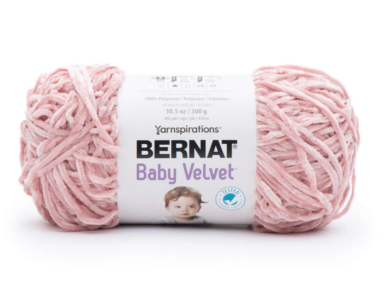 Bernat Baby Velvet Restful Rose 10.5 oz Knitting & Crochet Yarn