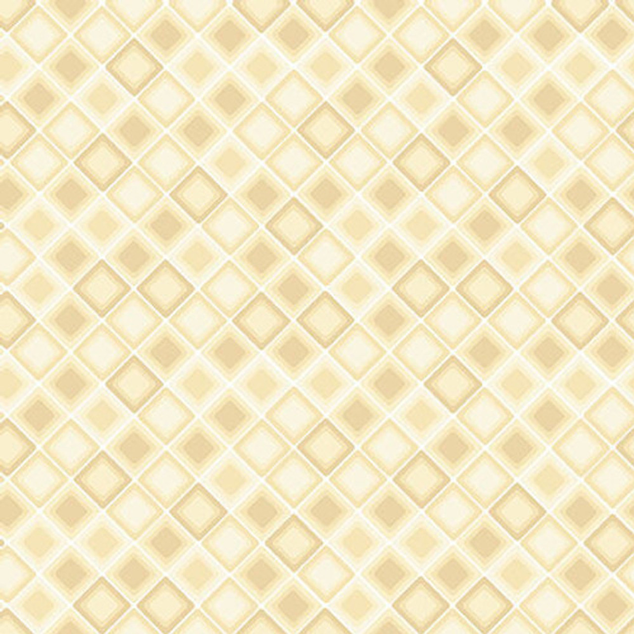 Blank Quilting Square One Tonal Square On The Bias Ivory Fabric By The Yard