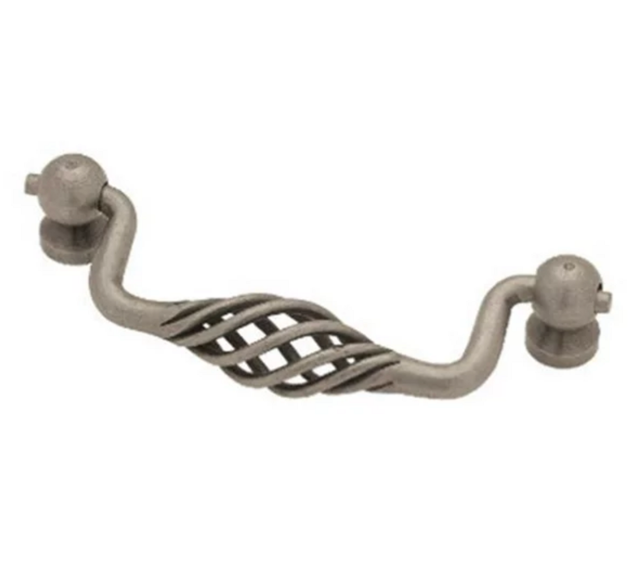 Liberty PN0527-AP 3 3/4" Birdcage Bail Cabinet Pull Antique Pewter Finish