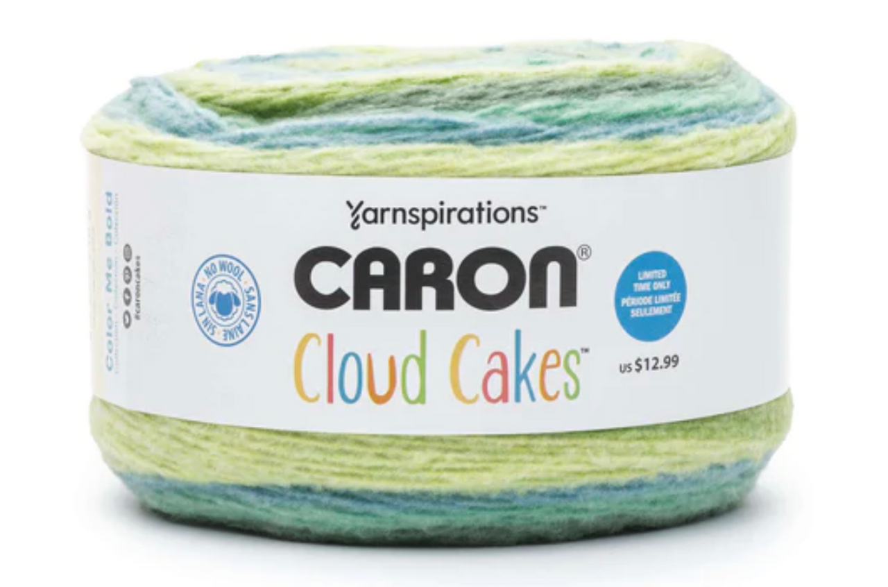 Caron Cloud Cakes Poison Ivy Polyester Knitting & Crochet Yarn