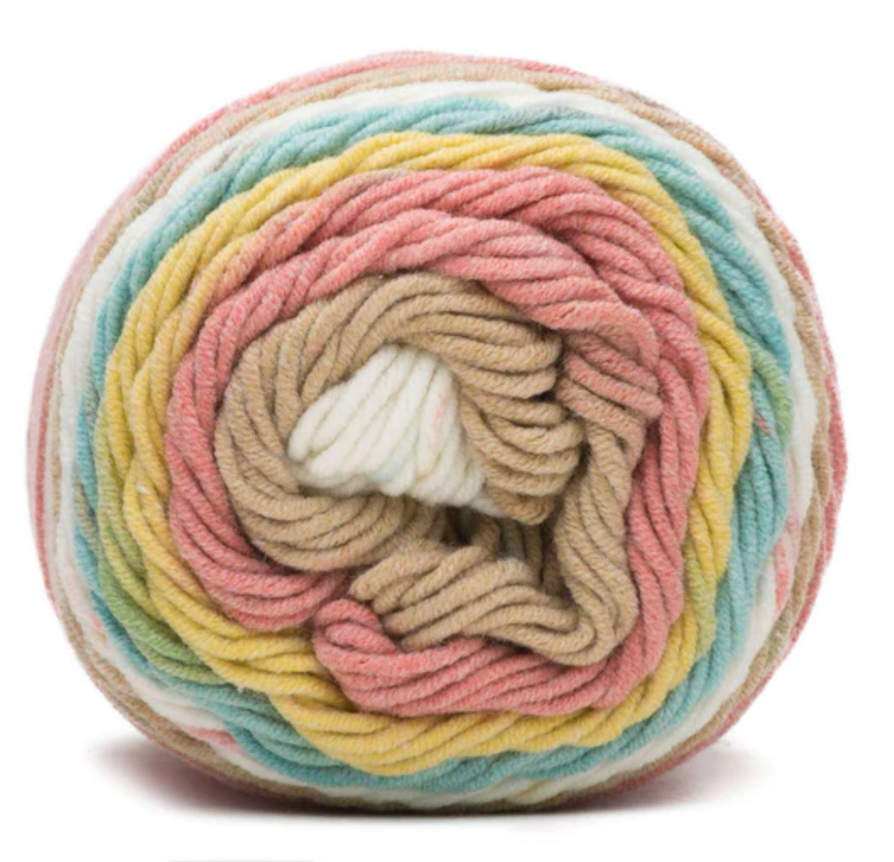 Caron Cotton Cakes Boho Floral 100g Cotton / Acrylic Knitting & Crochet Yarn