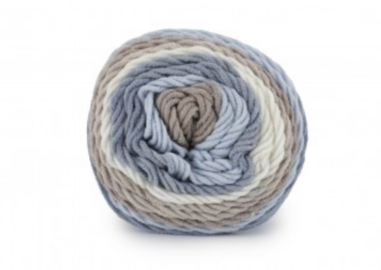Caron Cotton Cakes Nested Blues 100g Cotton / Acrylic Knitting & Crochet Yarn
