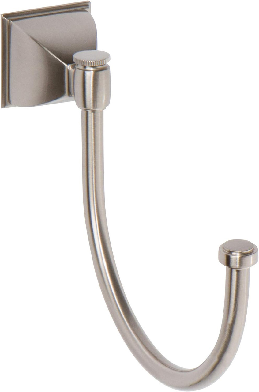 Ginger Designer Bath Quattro Pivoting Towel Hoop Satin Nickel Finish