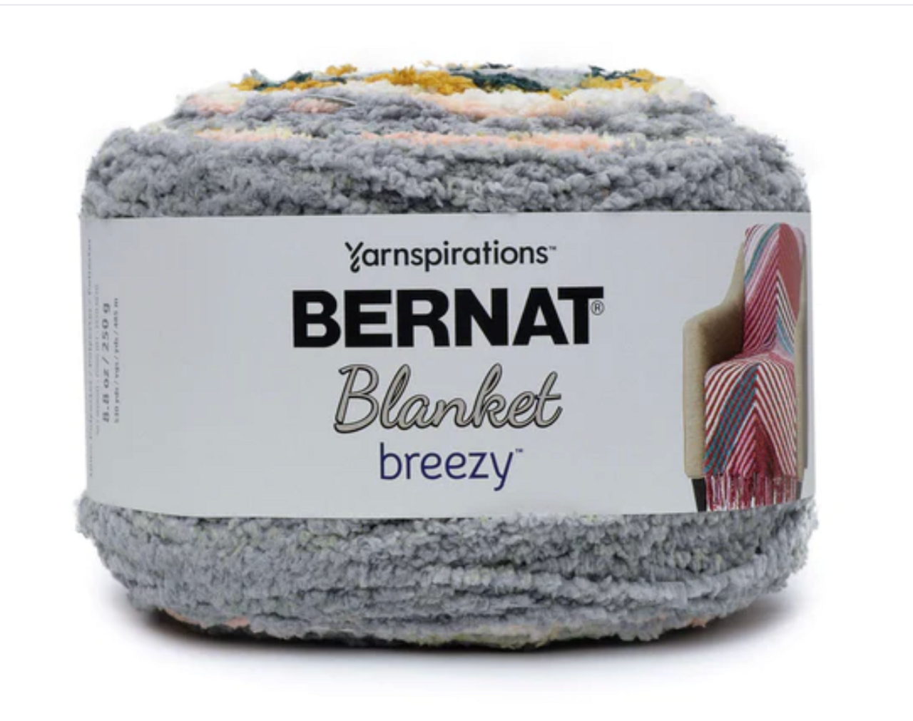 Bernat Blanket Breezy 250g Green Gables Knitting & Crochet Yarn