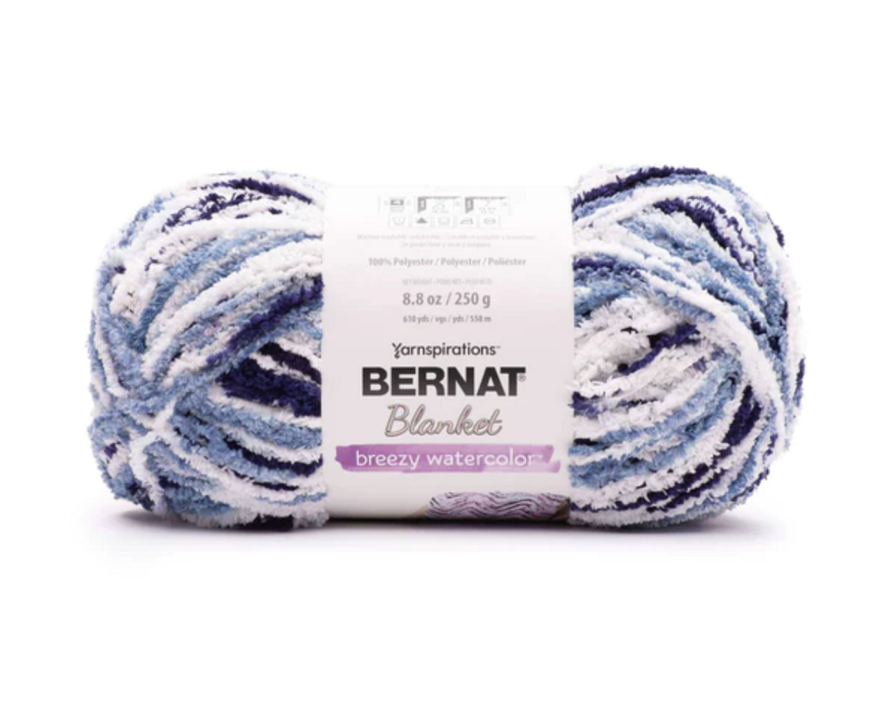 Bernat Blanket Breezy Watercolor Liquid Ink 250g Knitting & Crochet Yarn