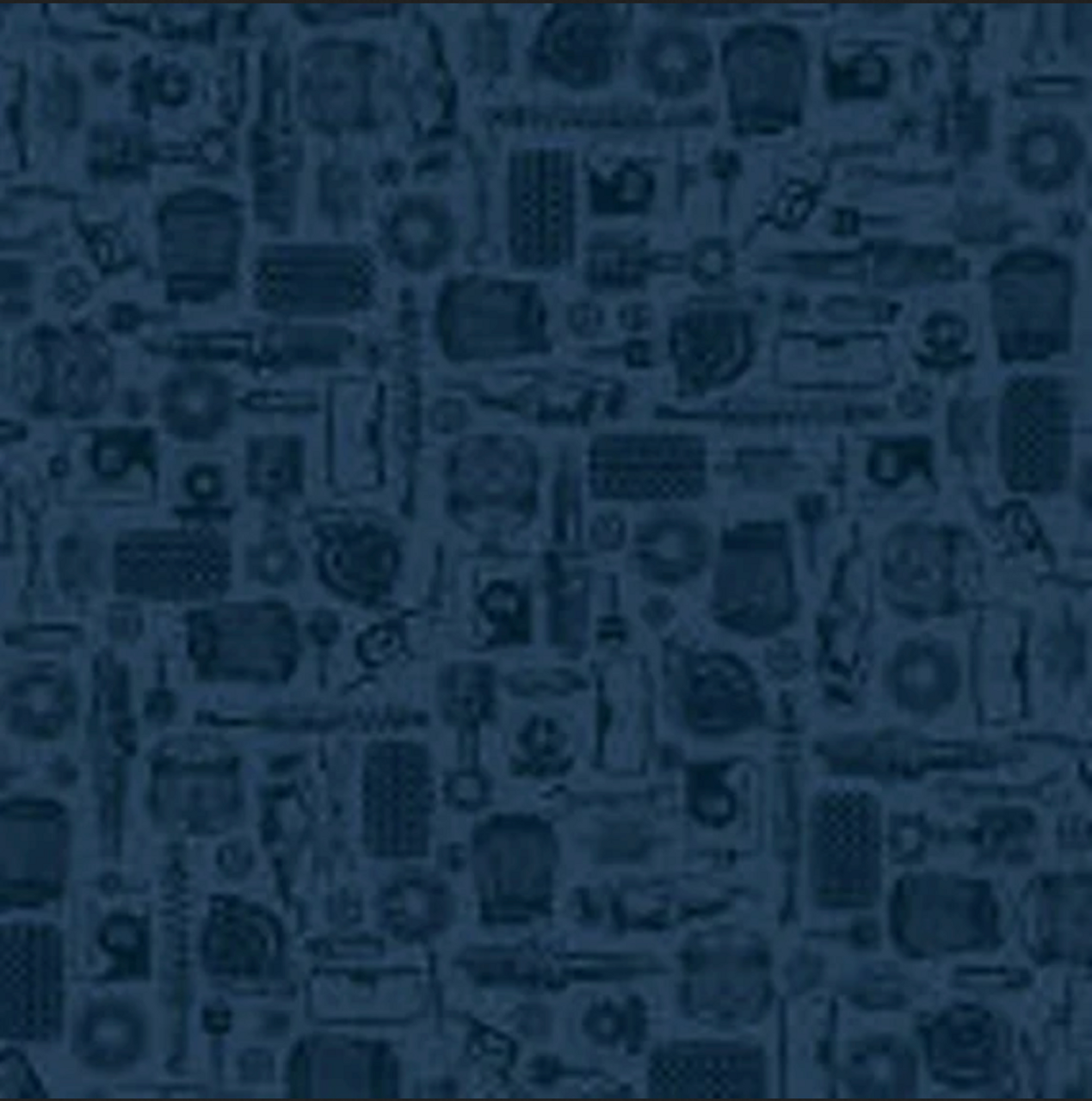 Studio E American Muscle Tools Navy Cotton Fabric By Yard