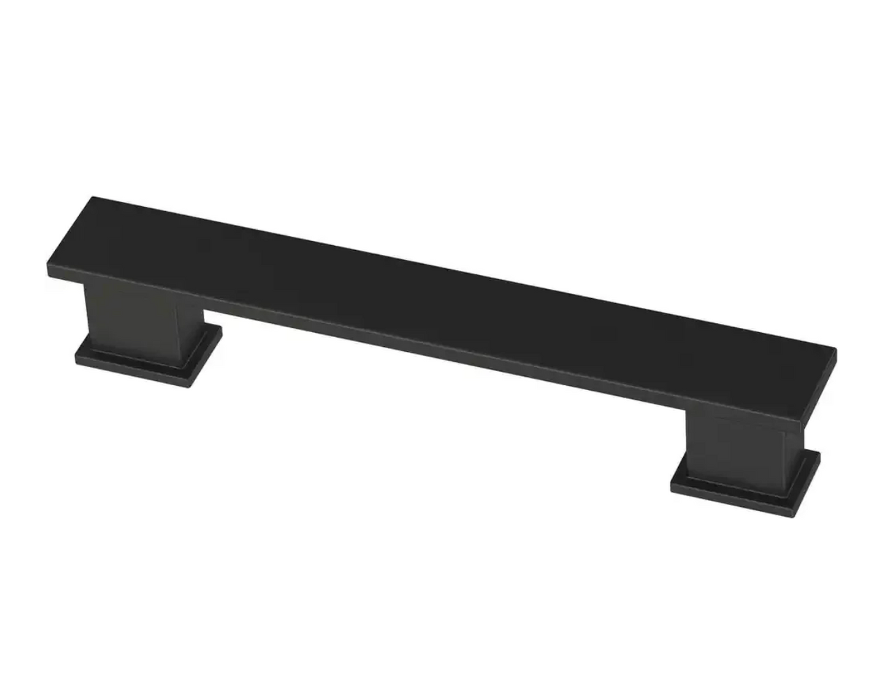 Liberty P45026C-FB 5 1/16" Flat Black Layered Cabinet Drawer Pull