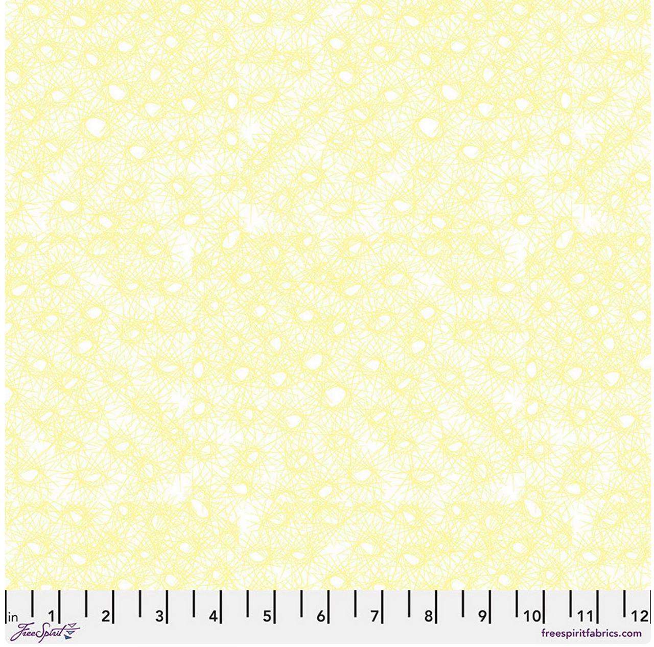 Victoria Findlay Wolfe Modern Shirtings Burst Yellow Cotton Fabric by The Yard