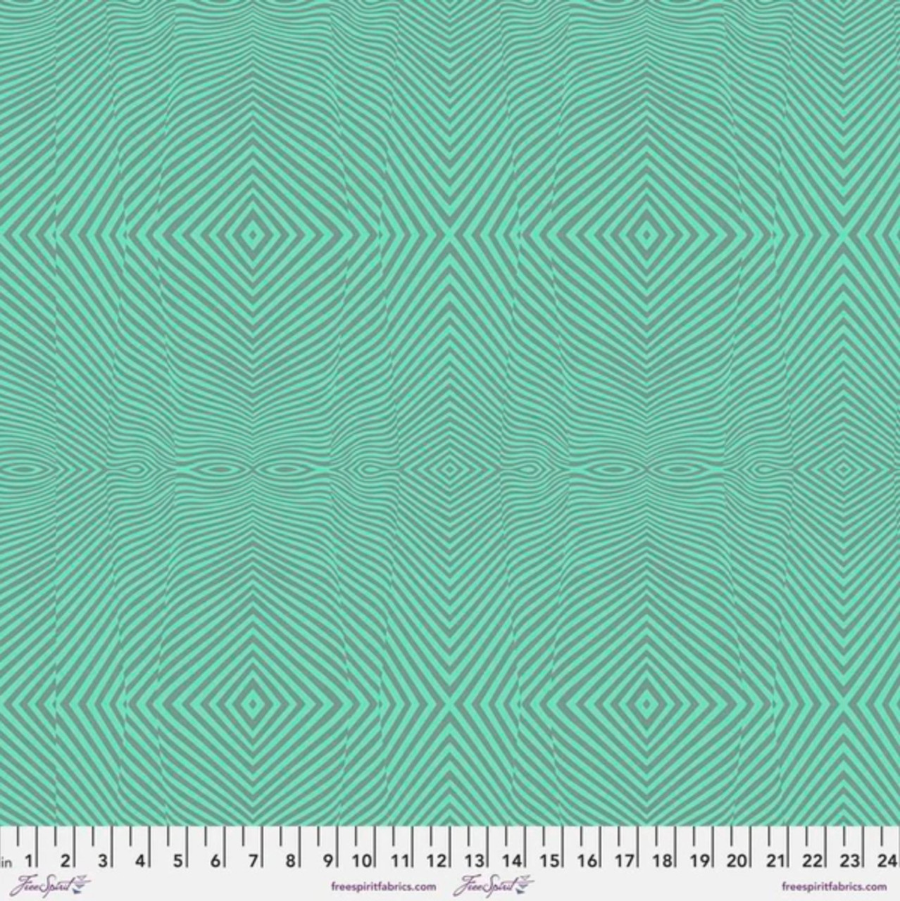 Free Spirit Tula Pink Moon Garden Lazy Stripe Moonlight Cotton Fabric By The Yard