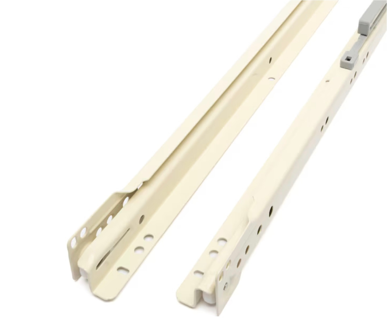 Reliabuilt D68820W-W-W 20-Inch Bottom Mount Soft Close Drawer Slides