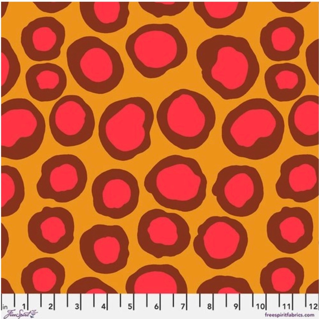 Free Spirit Brandon Mably Fish Lips Banana Cotton Fabric By The Yard