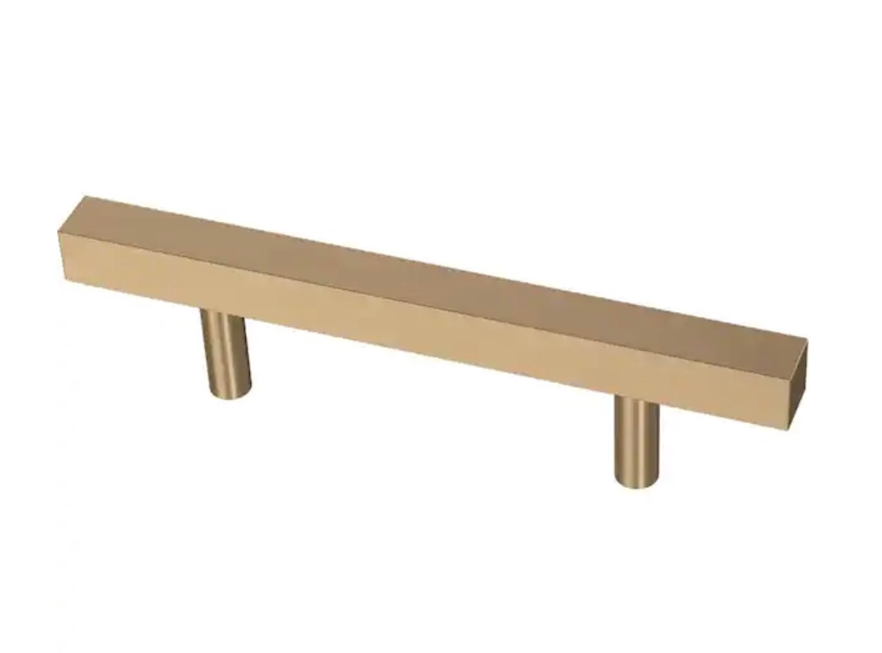 Liberty P43836C-CZ 3" Champagne Bronze Square Bar Cabinet Pull