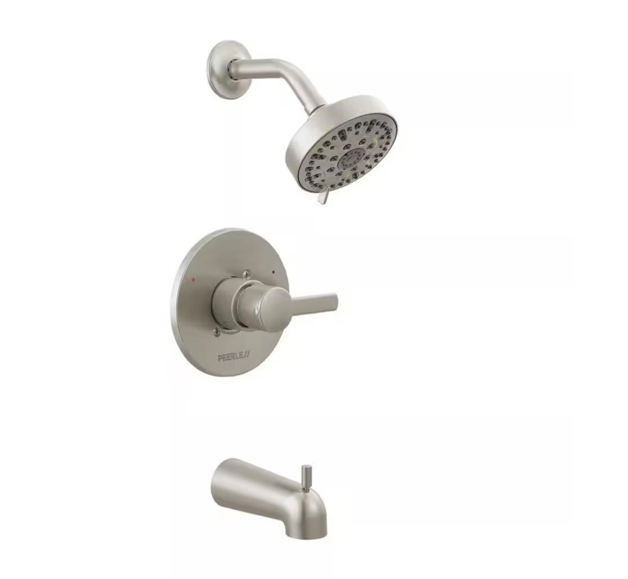 Peerless PTT188792-BN Precept Brushed Nickel 1-Handle Tub & Shower Trim Kit (Valve Not Included)