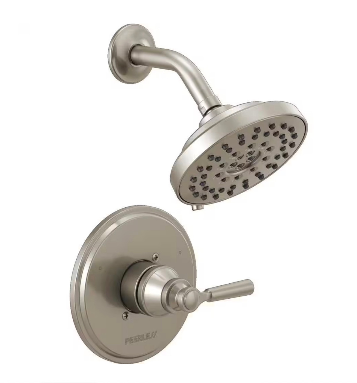 Peerless PTT14223-BN Westchester Brushed Nickel 1-Handle Shower Trim Kit (Valve Not Included)