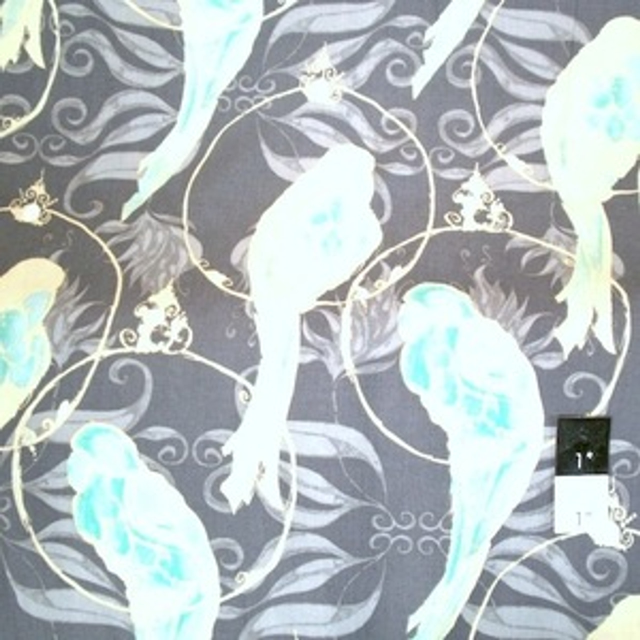 Tina Givens TG99 Pernilla's Journey Parrot Perch Ice Fabric By Yd