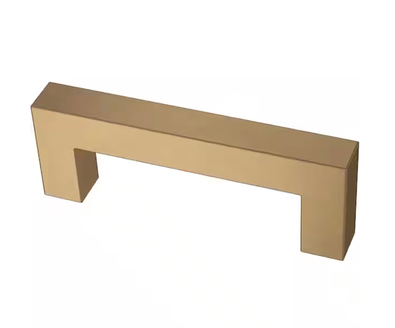 Liberty P41861C-CZ Modern Square Bar Pull 3" Champagne Bronze Drawer Pull