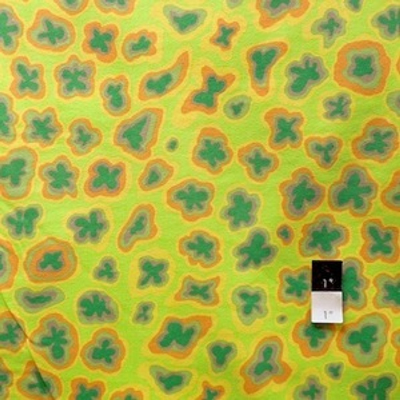 Brandon Mably FBM01 Spring 2001 Petra Lime Flannel Fabric By Yd