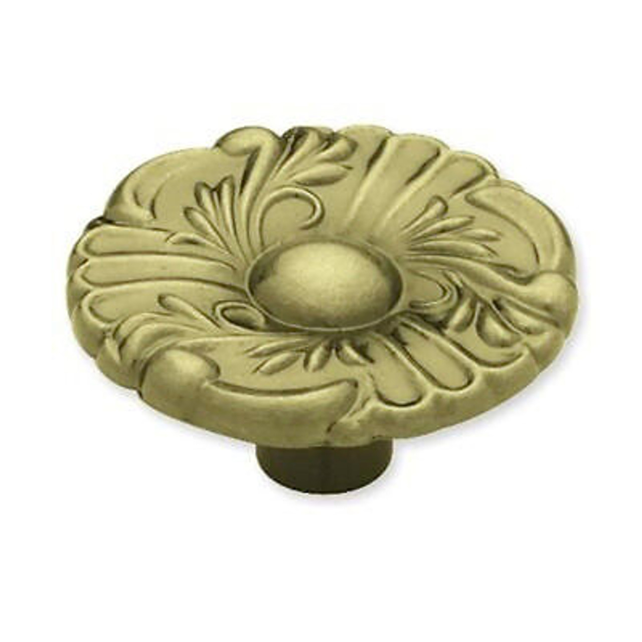 Liberty P74580-AB  1 1/2" Antique Brass Provincial Cabinet Drawer Knob Pull