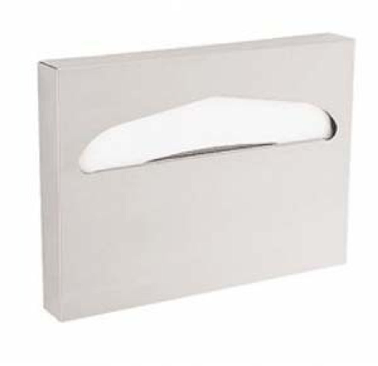 Commercial Bath 1987 Toilet Seat Cover Cabinet Stainless Steel