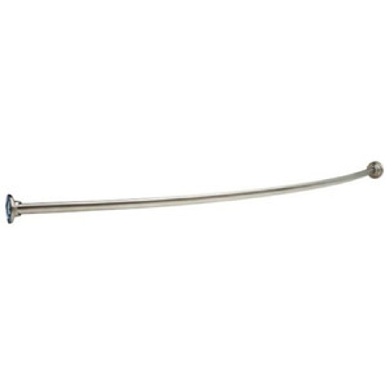211-5SS 5" Curved Shower Curtain Rod Brushed Stainless Steel