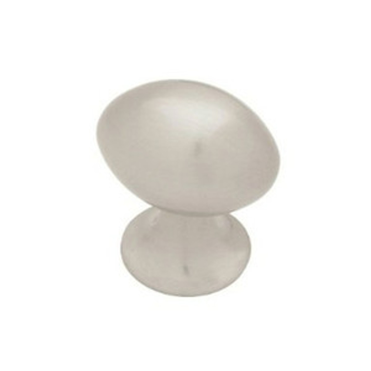 PN0394C-SN Small Football Design Satin Nickel Drawer Knob