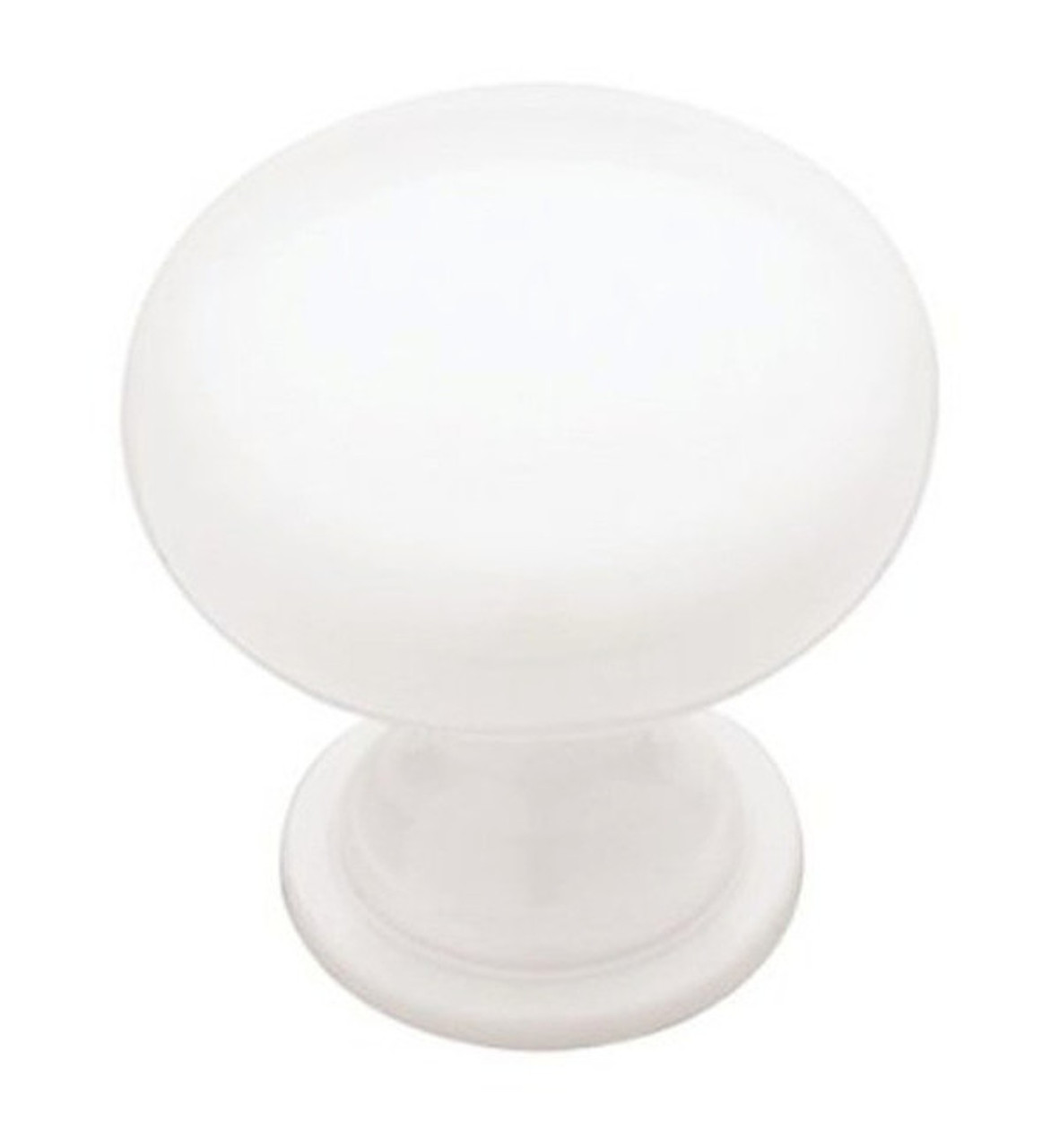 P860025C-W  1 3/16"  White Marbelized Cabinet Drawer Knob Knob