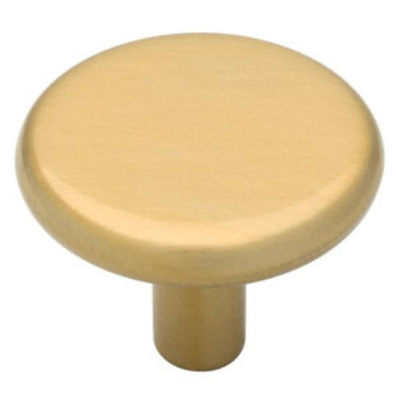 P8406HC-SBS Soft Brass 30mm Cabinet Drawer Knob Pull