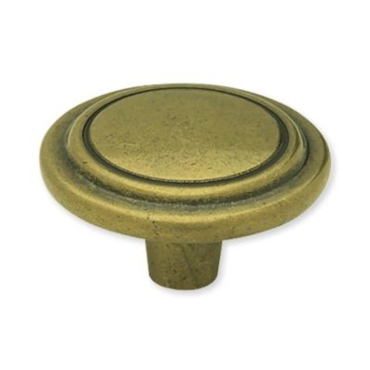 P30071V-ALN Antique Lancaster Brass Raised Ring Cabinet Drawer Knob