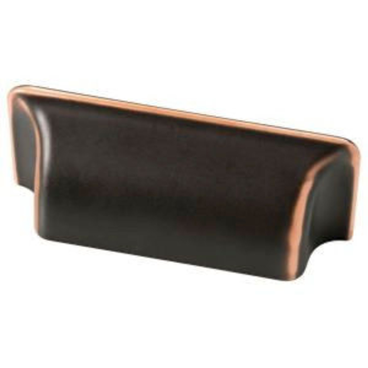 P17212-VBC 3" Bronze w/ Copper Rectangular BIN Cabinet Drawer Pull